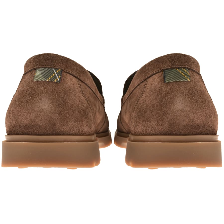 Image number 2 for Barbour Carty Loafer Shoes Brown