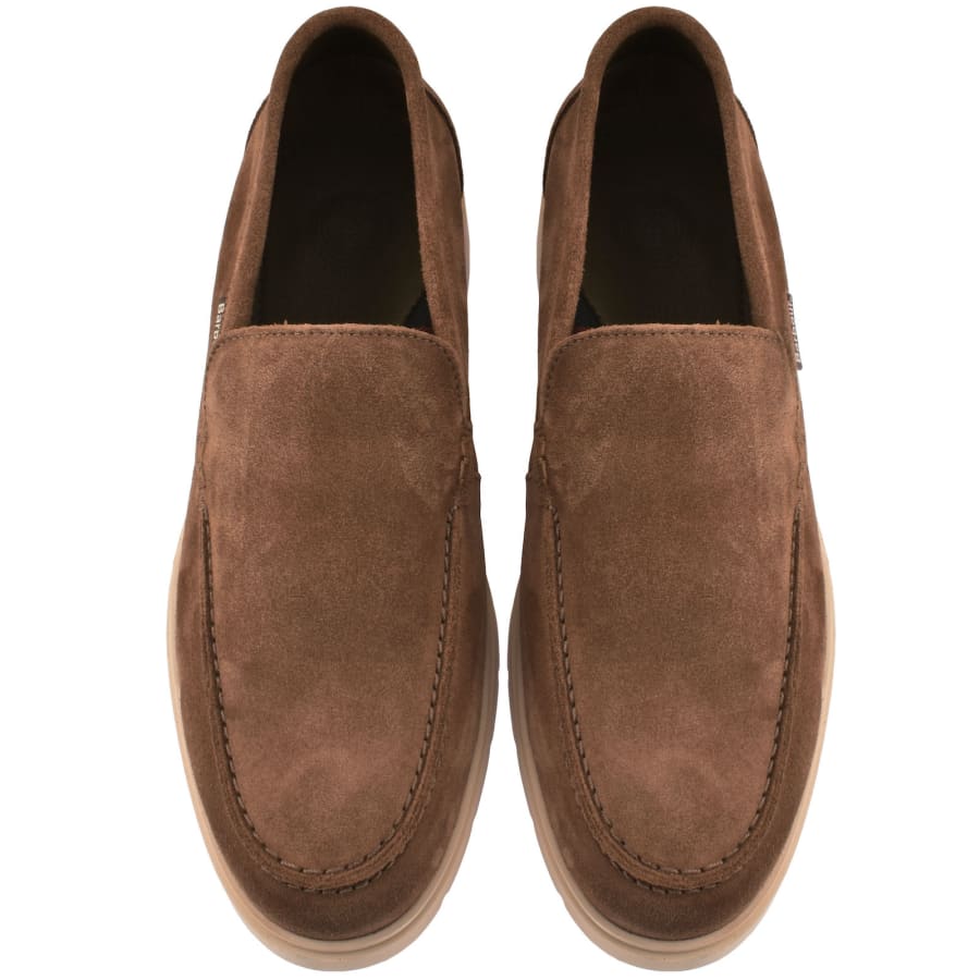 Image number 3 for Barbour Carty Loafer Shoes Brown