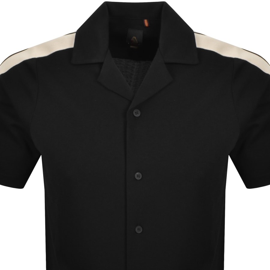 Image number 3 for Luke 1977 Peking Tape Detail Shirt Black