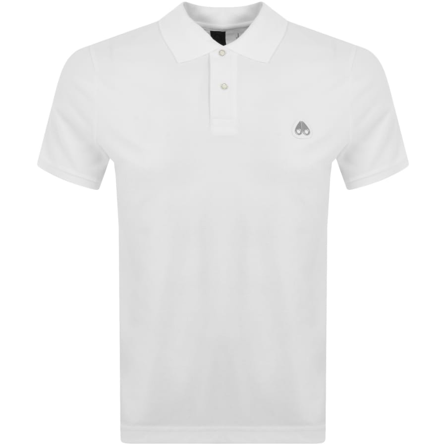 Image number 1 for Moose Knuckles Everett Polo T Shirt White