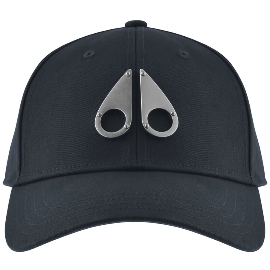 Image number 1 for Moose Knuckles Logo Icon Cap Navy