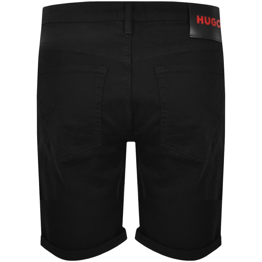 Image number 3 for HUGO 634 Denim Shorts Black
