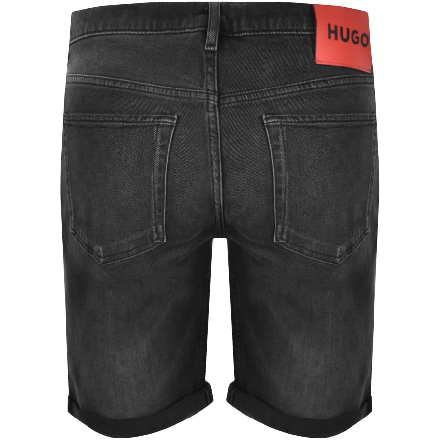 Image number 3 for HUGO 634 Denim Shorts Black