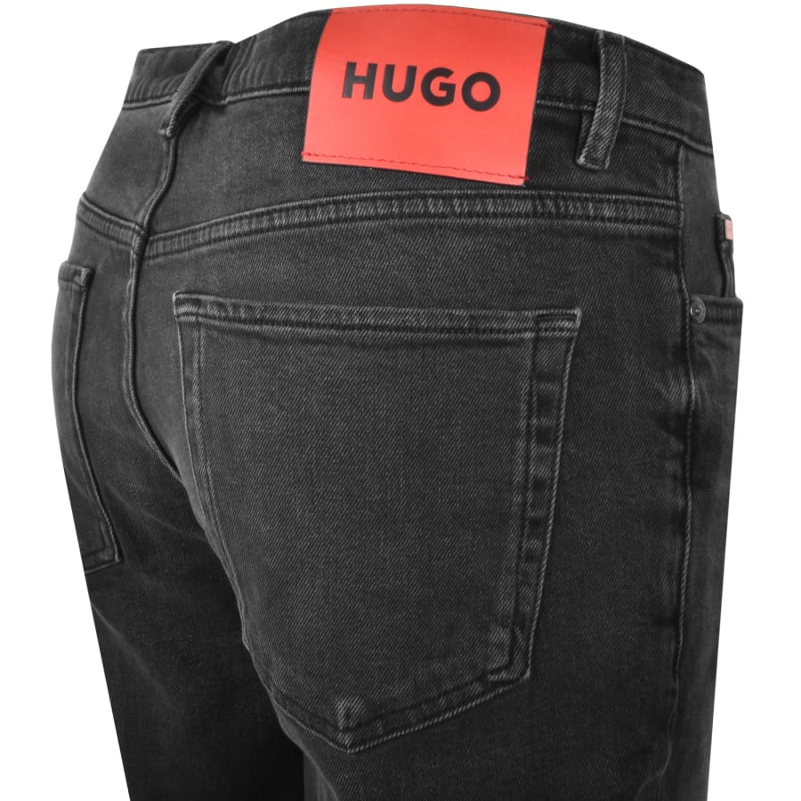 Image number 4 for HUGO 634 Denim Shorts Black