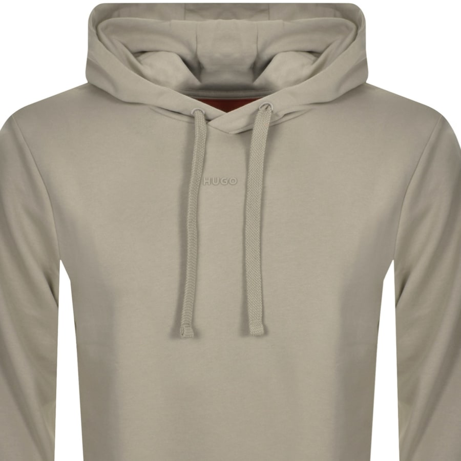 Image number 2 for HUGO Dapo Hoodie Khaki