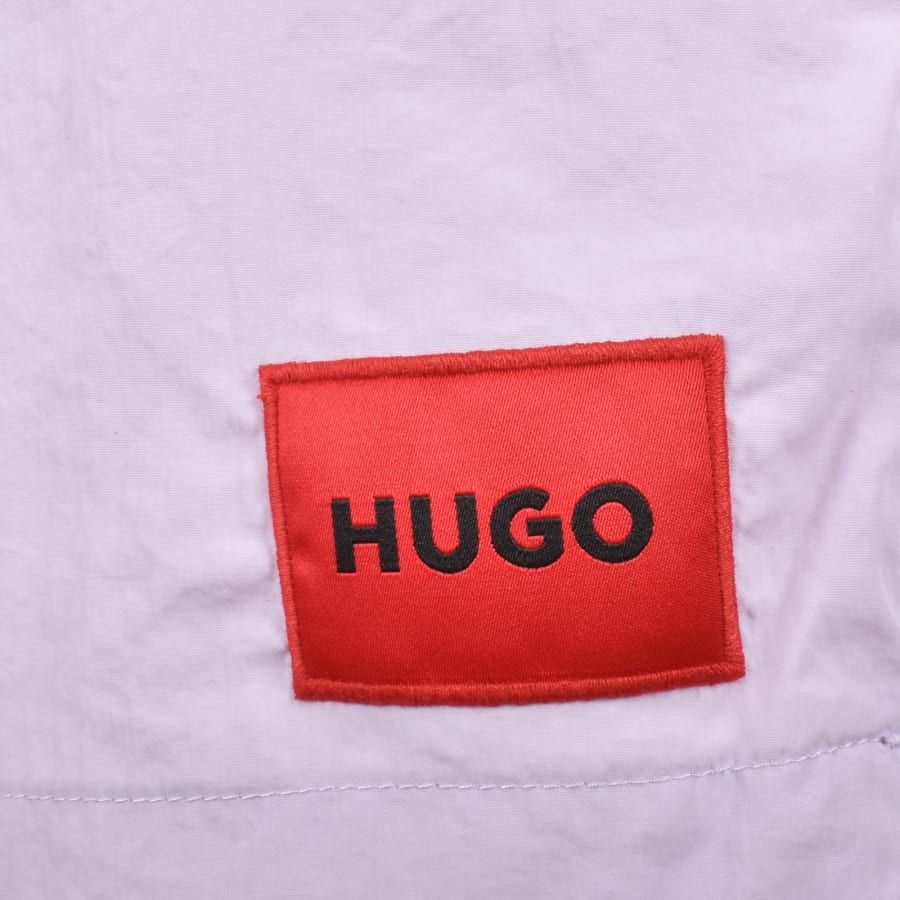 Image number 3 for HUGO Dominica Swim Shorts Purple