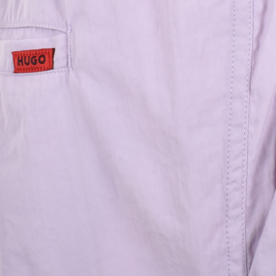 Image number 4 for HUGO Dominica Swim Shorts Purple