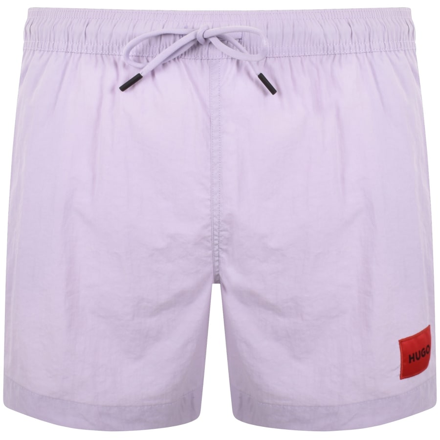 Image number 1 for HUGO Dominica Swim Shorts Purple