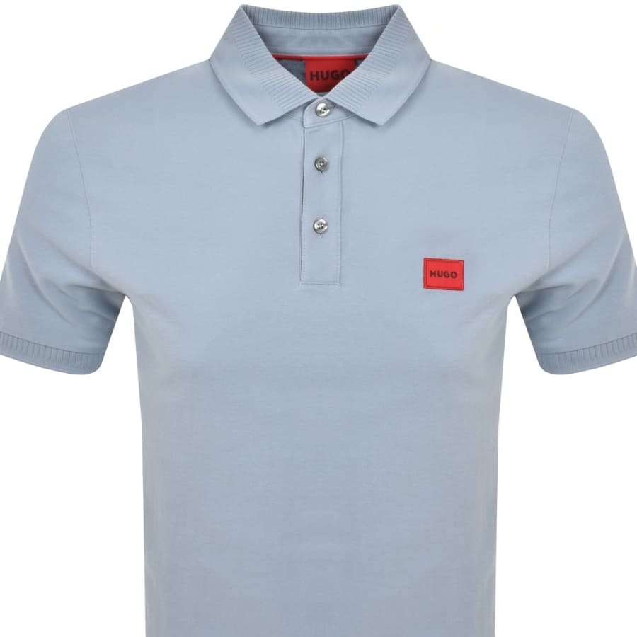 Image number 2 for HUGO Dereso 232 Polo T Shirt Blue