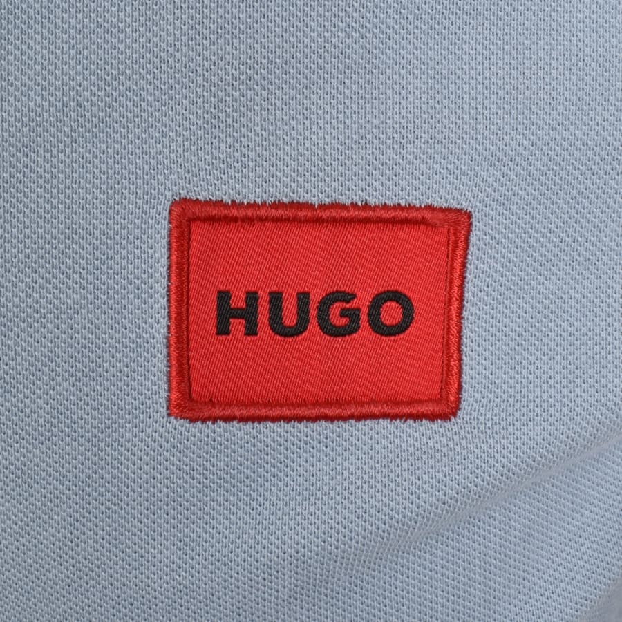 Image number 3 for HUGO Dereso 232 Polo T Shirt Blue