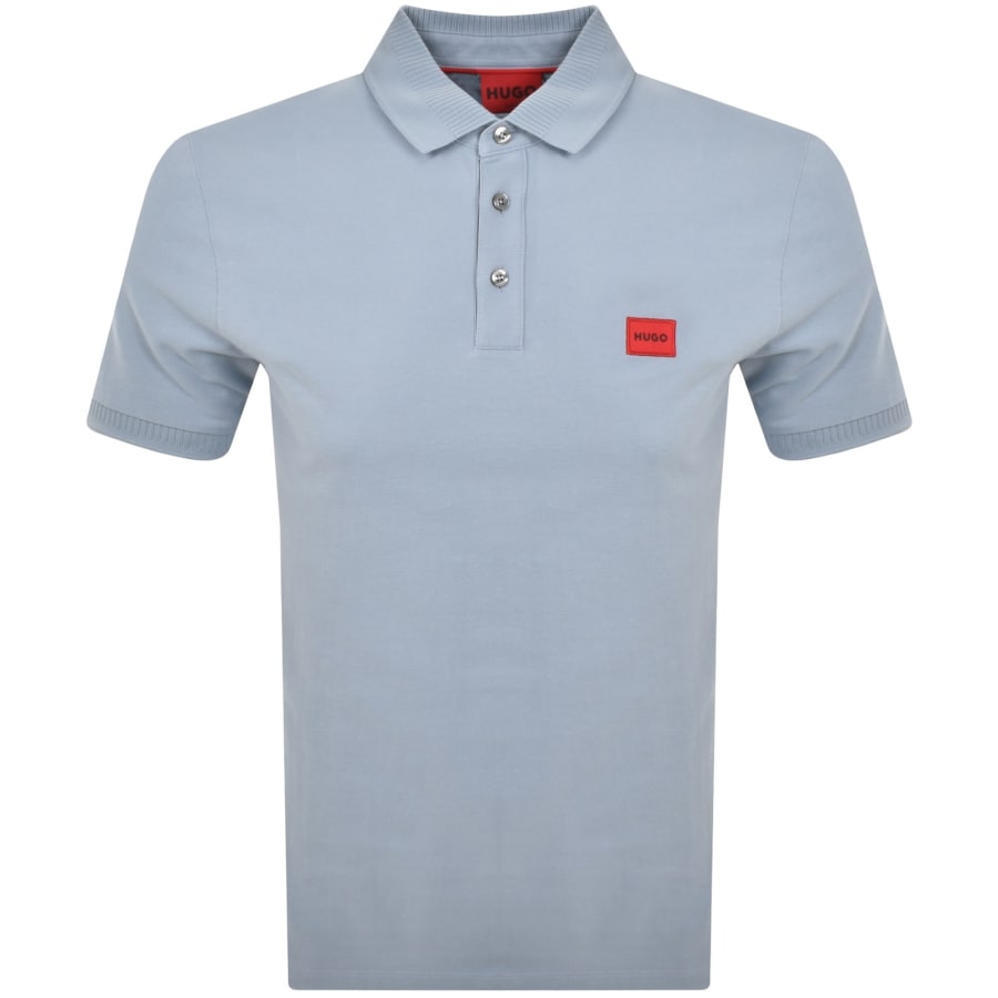 Image number 1 for HUGO Dereso 232 Polo T Shirt Blue