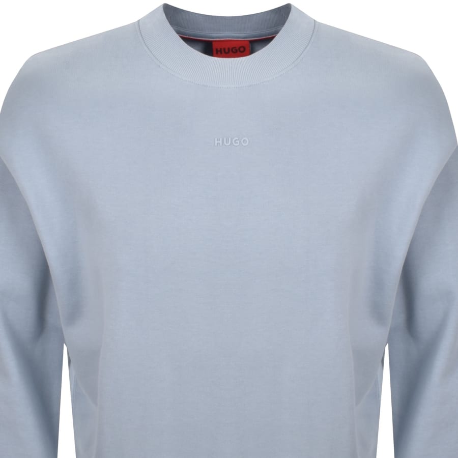 Image number 2 for HUGO Dapocrew Regular Fit Sweatshirt Blue