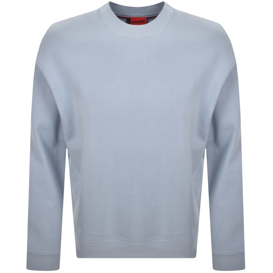 Image number 1 for HUGO Dapocrew Regular Fit Sweatshirt Blue