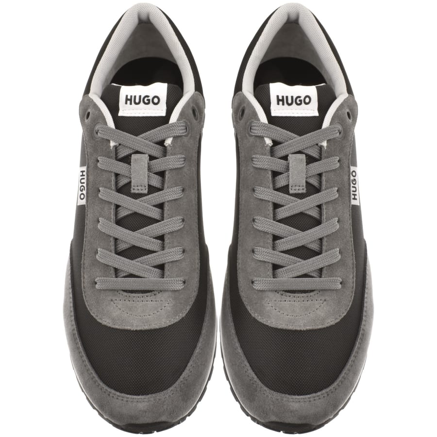 Image number 3 for HUGO Icelin Runner Trainers Grey