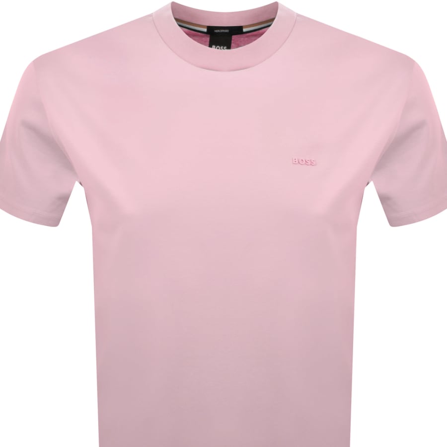 Image number 2 for BOSS Thompson 1 T Shirt Pastel Pink