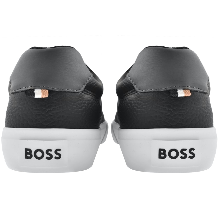 Image number 2 for BOSS Aiden Tennis Trainers Black