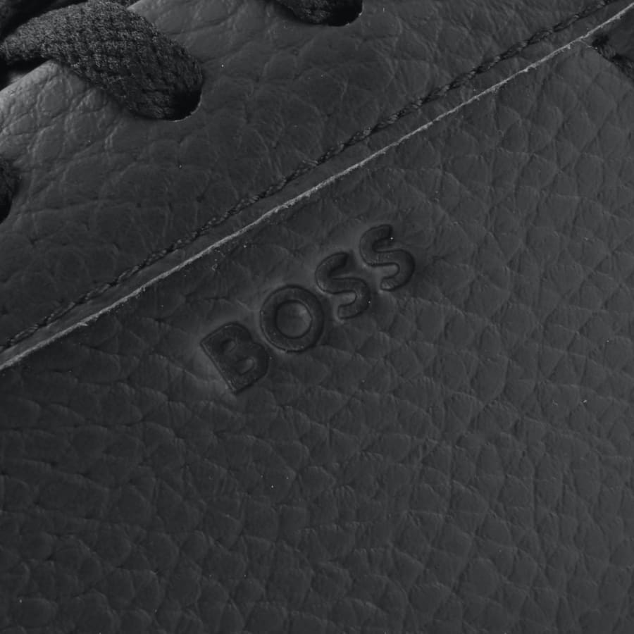Image number 4 for BOSS Aiden Tennis Trainers Black