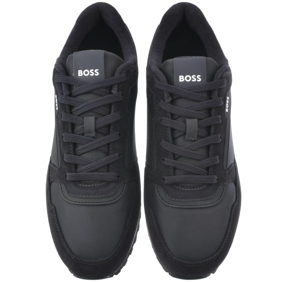 Image number 3 for BOSS Parkour L Runner Trainers Navy