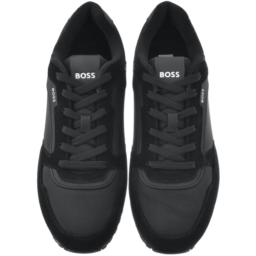 Image number 3 for BOSS Parkour L Runner Trainers Black