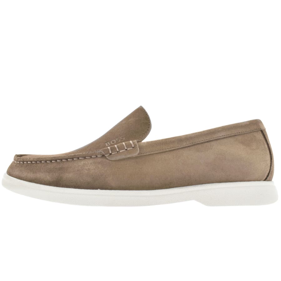 Image number 1 for BOSS Sienne Loafers Brown