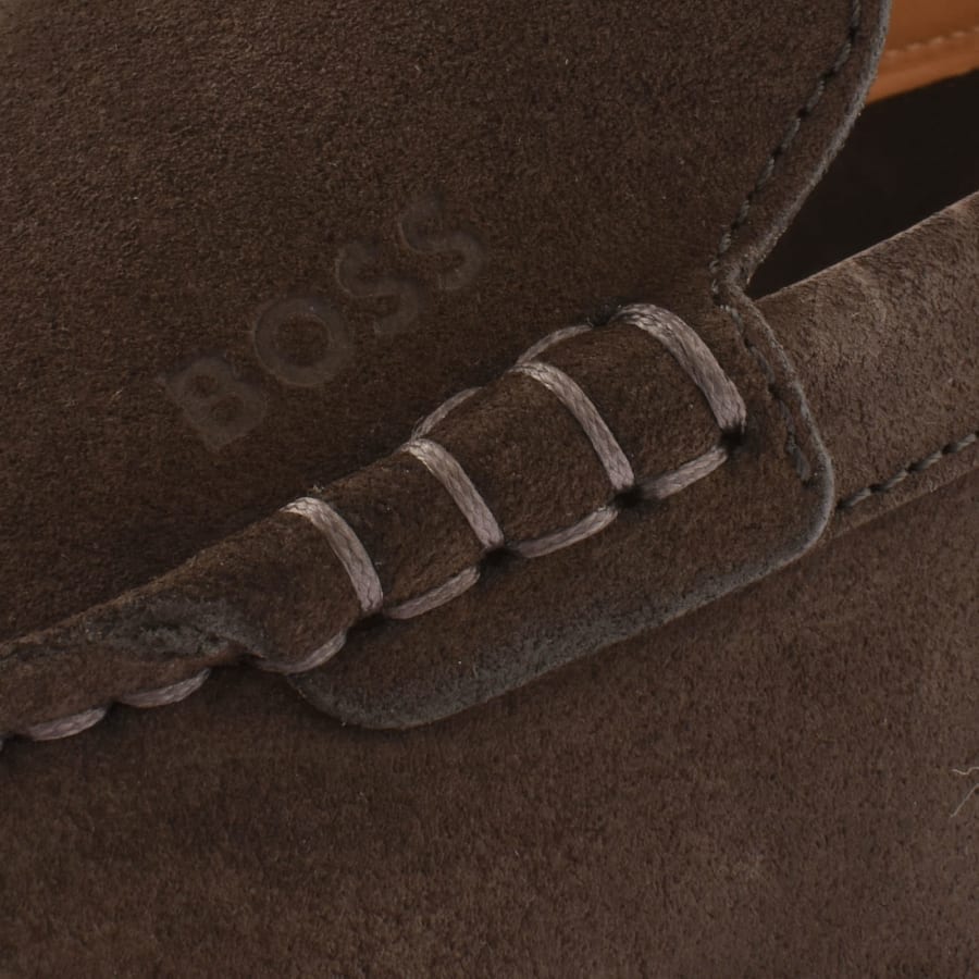 Image number 4 for BOSS Sienne Loafers Brown