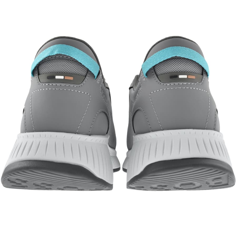 Image number 2 for BOSS Titanium EVO Runner Trainers Grey
