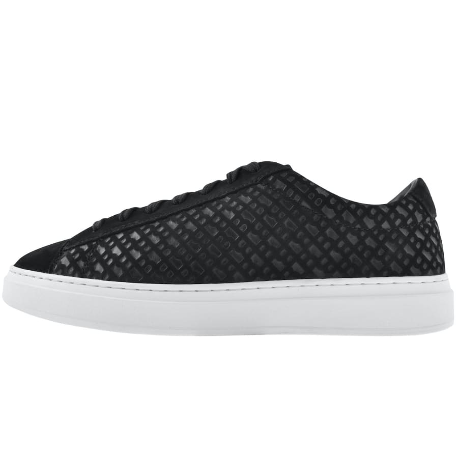 Image number 1 for BOSS Kieran Tennis Trainers Black