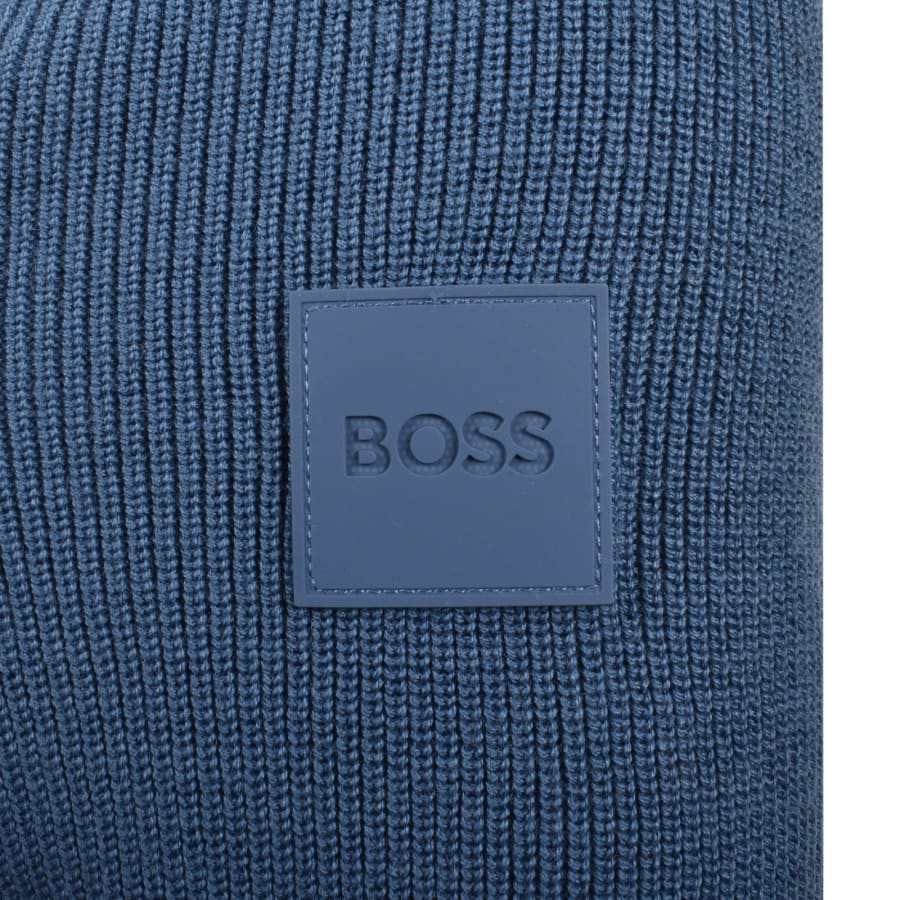 Image number 4 for BOSS P Brian Full Zip Hybrid Jumper Blue