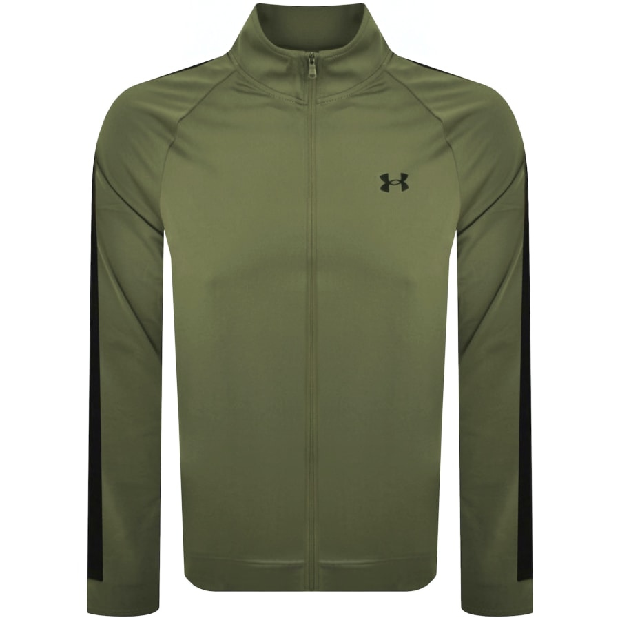 Image number 2 for Under Armour Rival Knit Tracksuit Green