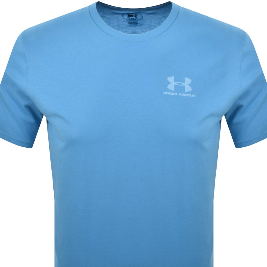 Image number 2 for Under Armour Sport Style T Shirt Blue