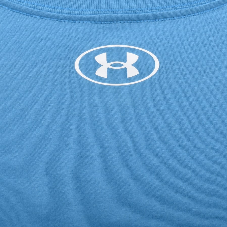 Image number 4 for Under Armour Sport Style T Shirt Blue