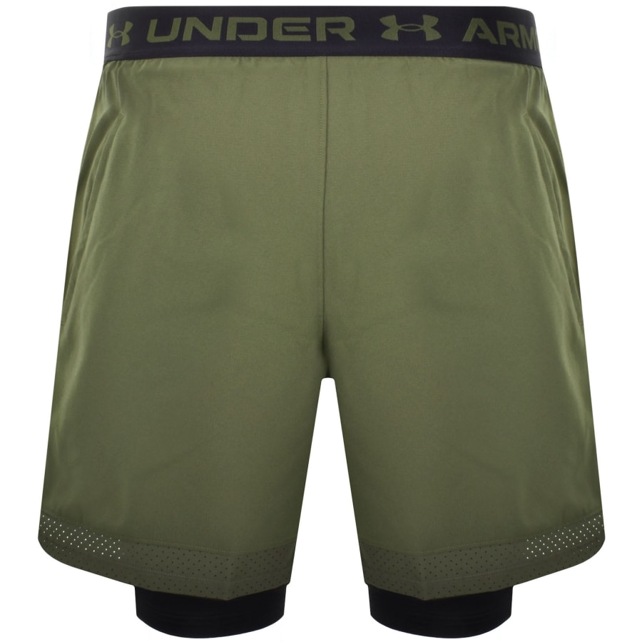 Image number 2 for Under Armour Vanish Woven 2in1 Shorts Green