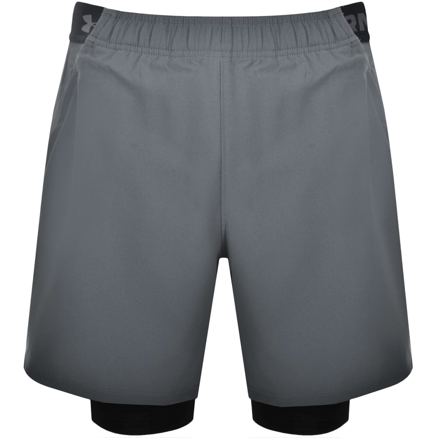Image number 1 for Under Armour Vanish Woven 2in1 Shorts Grey