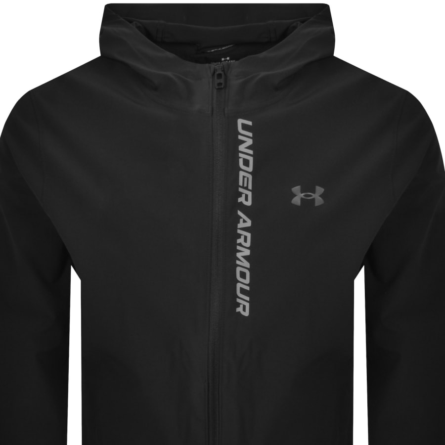 Image number 2 for Under Armour Outrun The Storm Jacket Black