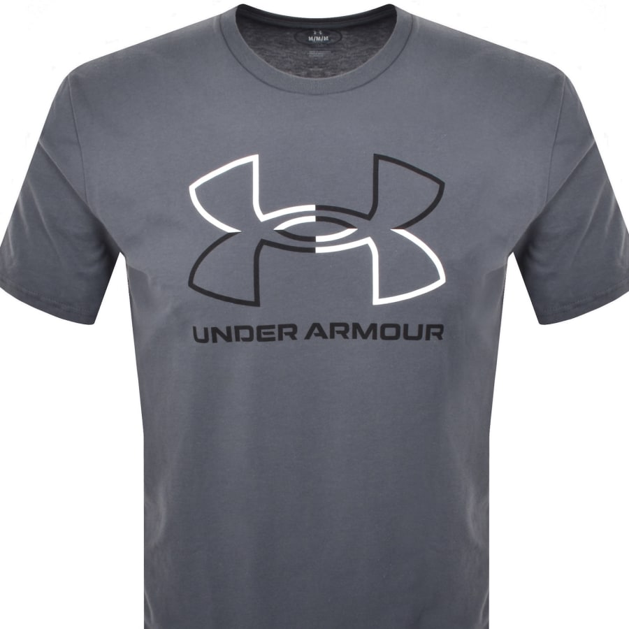 Image number 2 for Under Armour Foundation T Shirt Grey