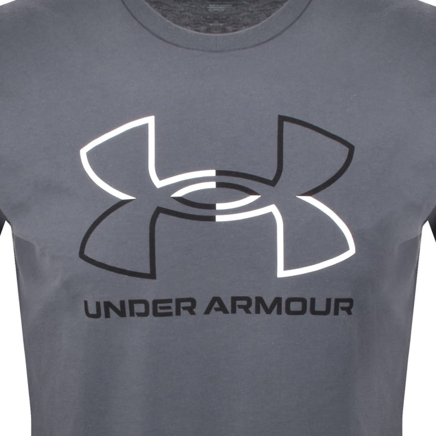Image number 3 for Under Armour Foundation T Shirt Grey