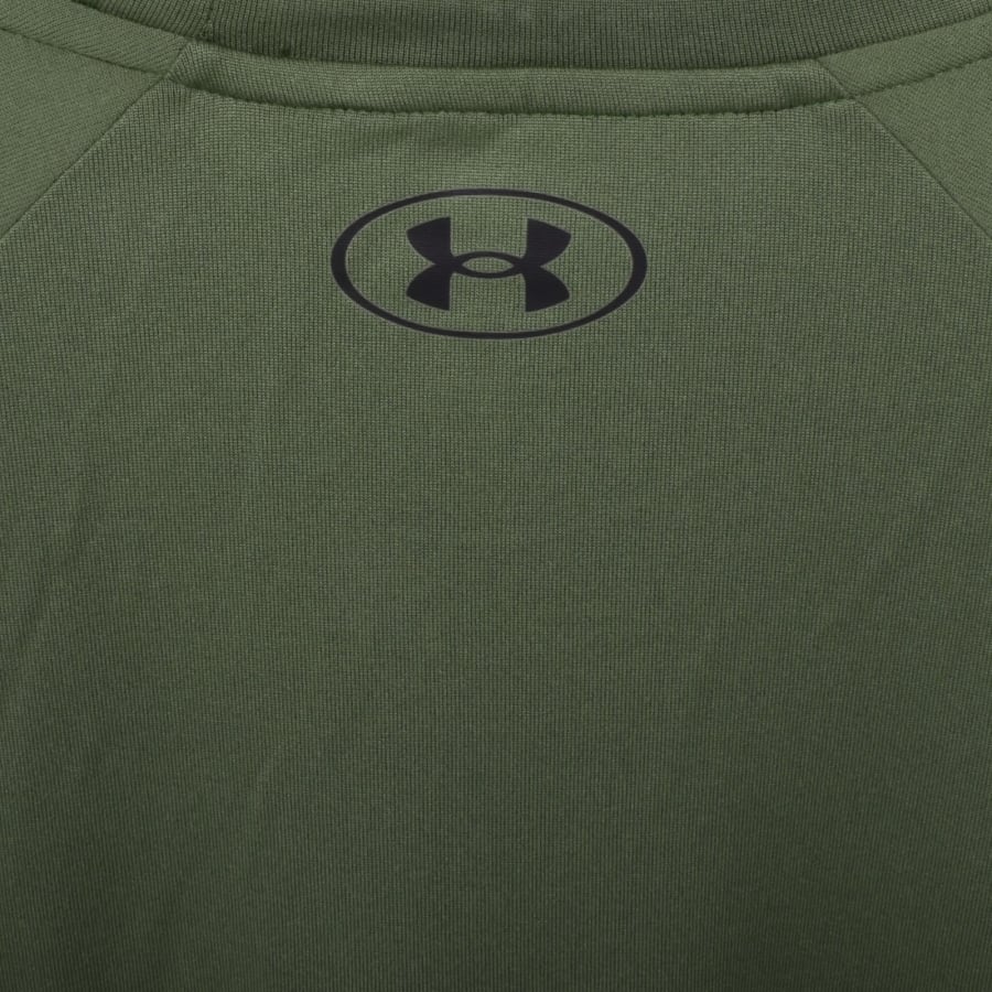 Image number 4 for Under Armour Tech Print Fill T Shirt Green