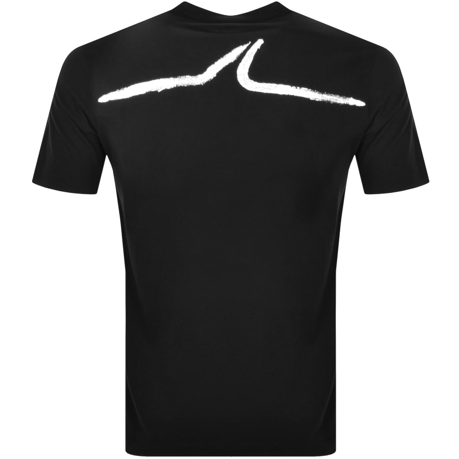Image number 5 for Paul And Shark Printed Logo T Shirt Black