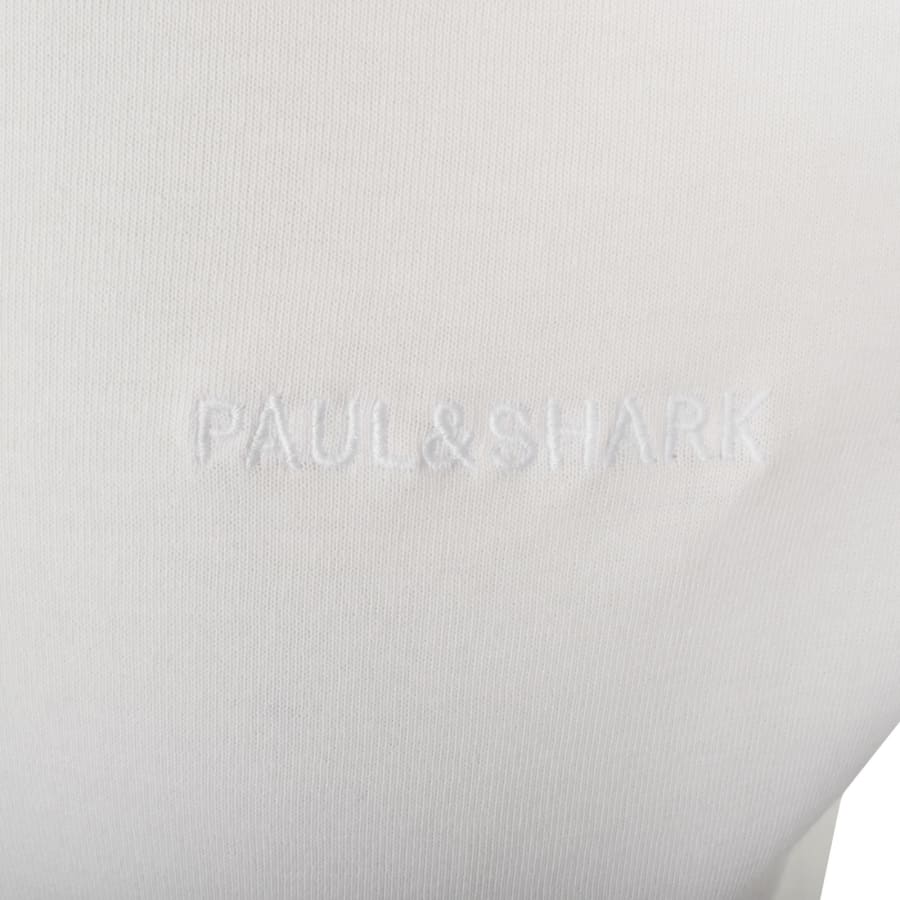 Image number 3 for Paul And Shark Logo T Shirt White