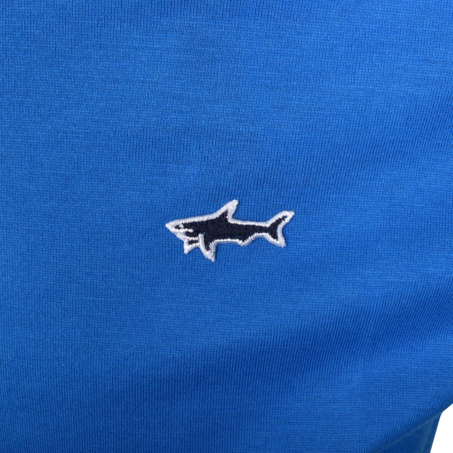 Image number 3 for Paul And Shark Logo T Shirt Blue