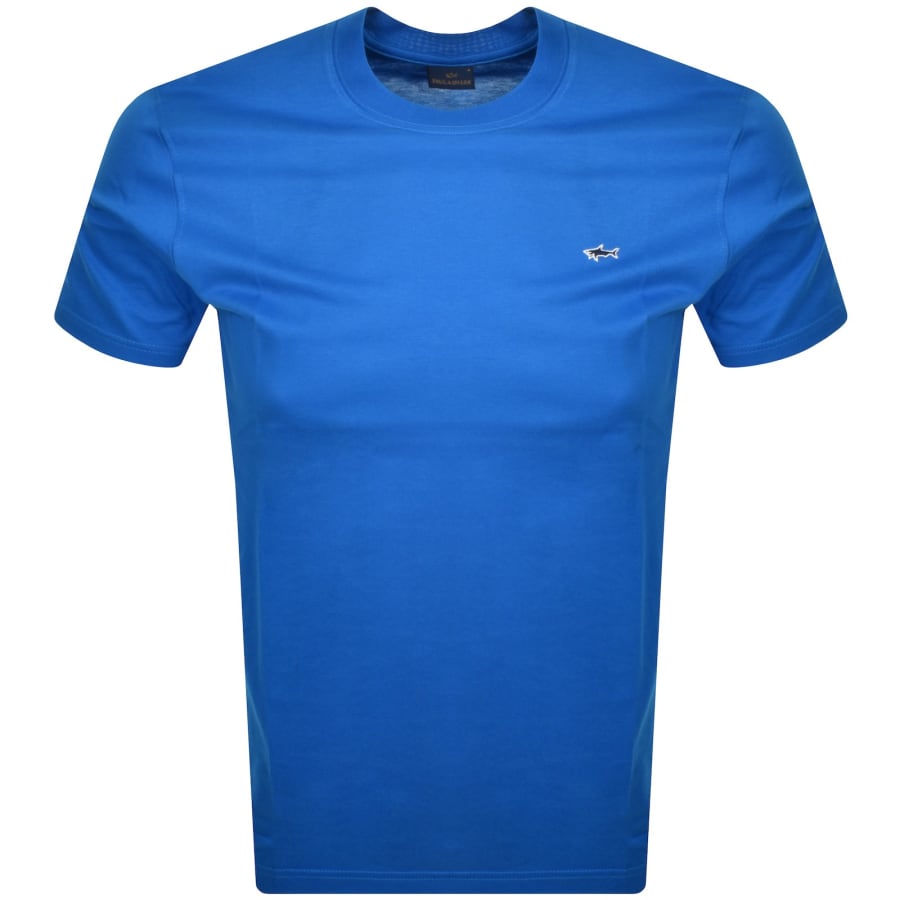 Image number 1 for Paul And Shark Logo T Shirt Blue