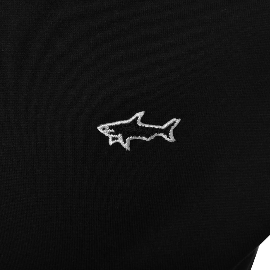 Image number 3 for Paul And Shark Logo T Shirt Black
