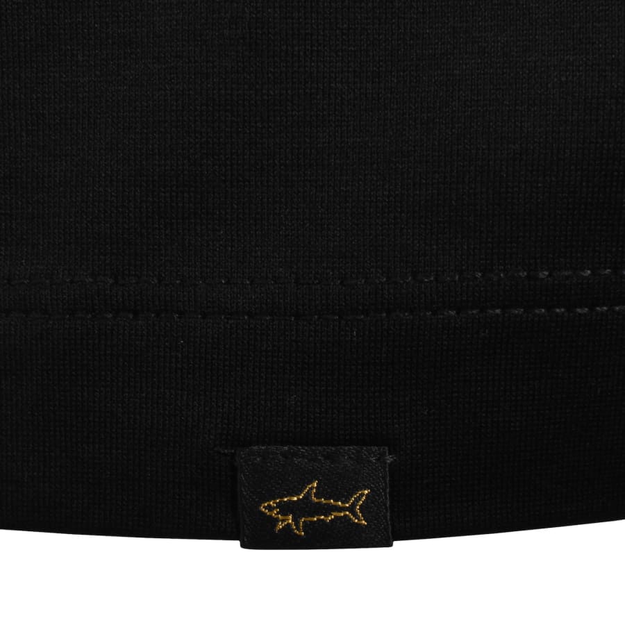 Image number 3 for Paul And Shark Logo Polo T Shirt Black