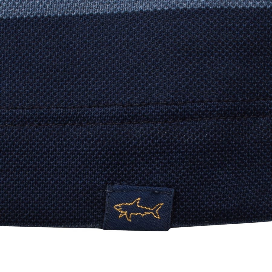 Image number 3 for Paul And Shark Logo Polo T Shirt Blue