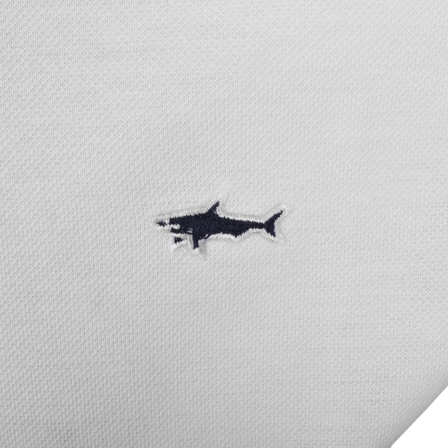Image number 3 for Paul And Shark Logo Polo T Shirt White