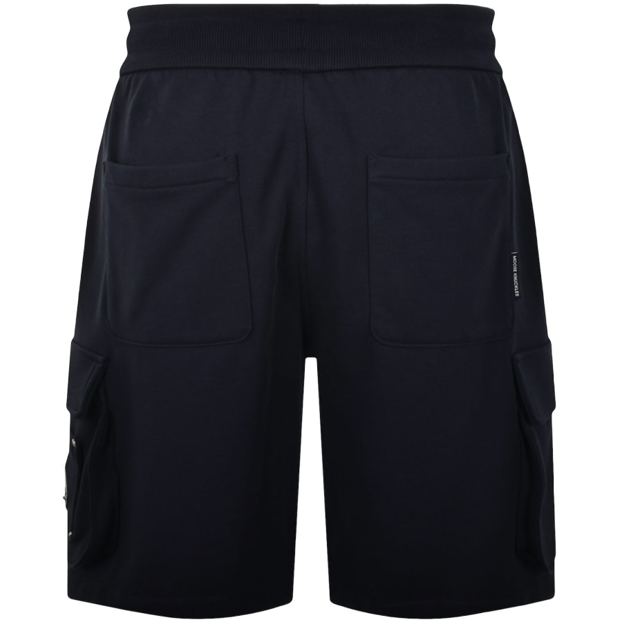 Image number 2 for Moose Knuckles Hartsfield Cargo Shorts Navy