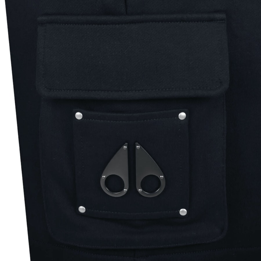 Image number 4 for Moose Knuckles Hartsfield Cargo Shorts Navy