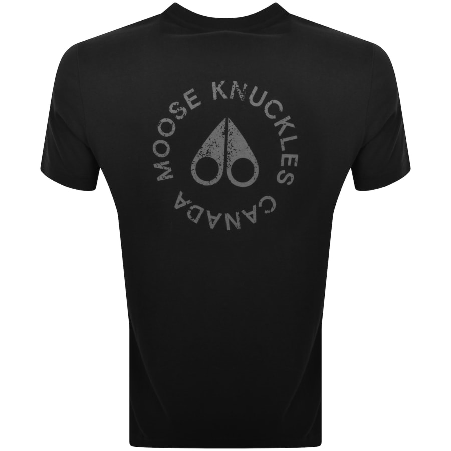 Image number 5 for Moose Knuckles Off Island T Shirt Black