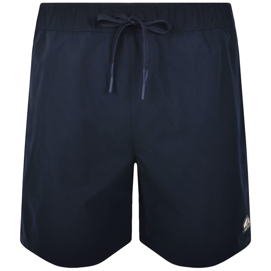 Image number 1 for Moose Knuckles Logo Swim Shorts Navy