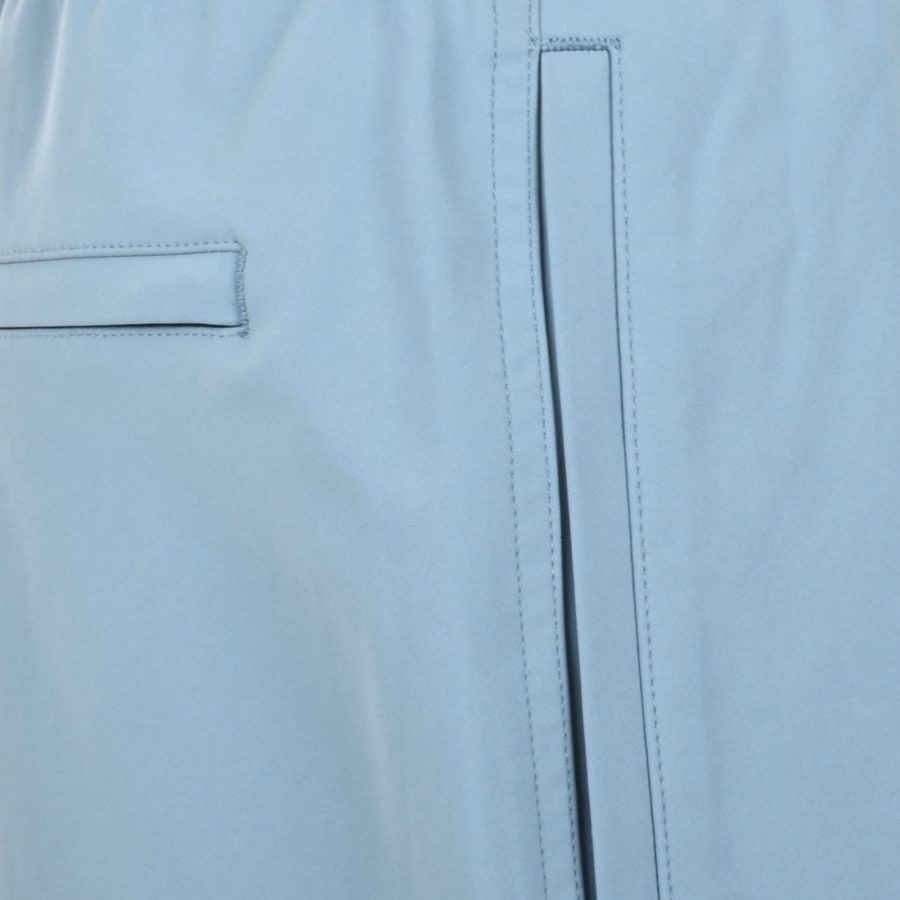 Image number 4 for Moose Knuckles Logo Swim Shorts Blue